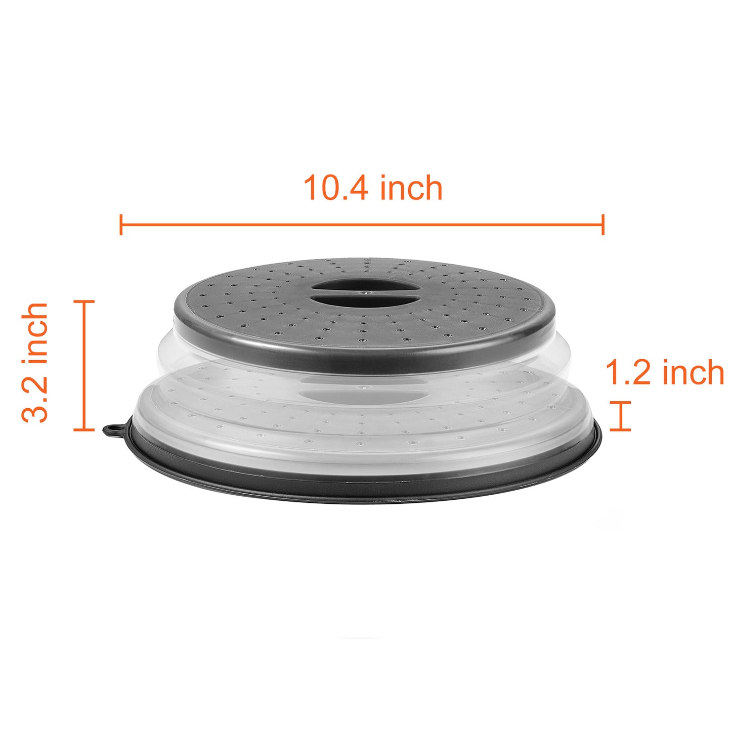 Collapsible Microwave Splatter Cover