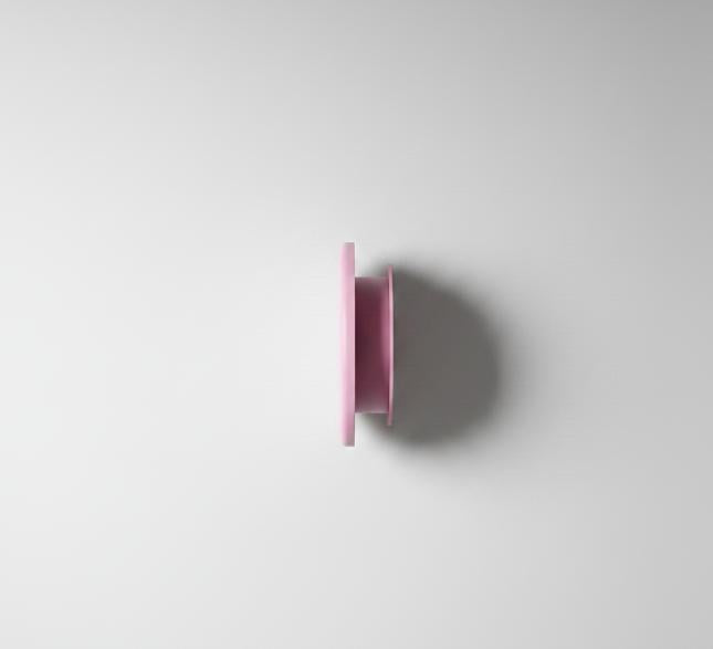 Pink Disk Wall Light - Pink