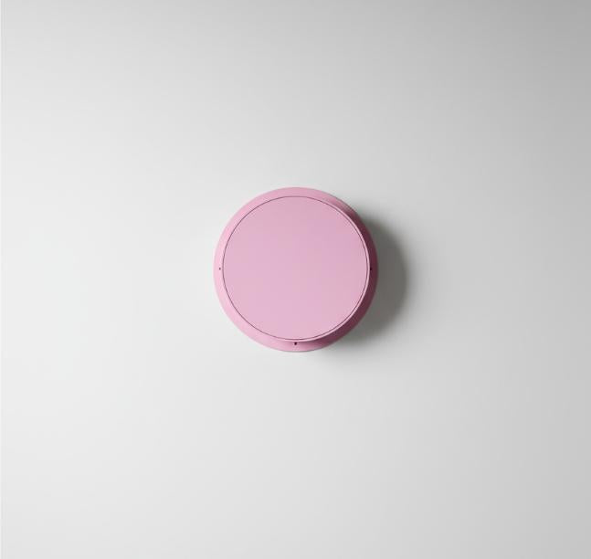 Pink Disk Wall Light - Pink