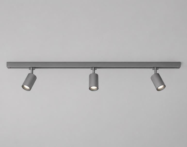 Gray Track Ceiling Light - Gray