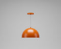 Orange Dome Ceiling Light - Orange