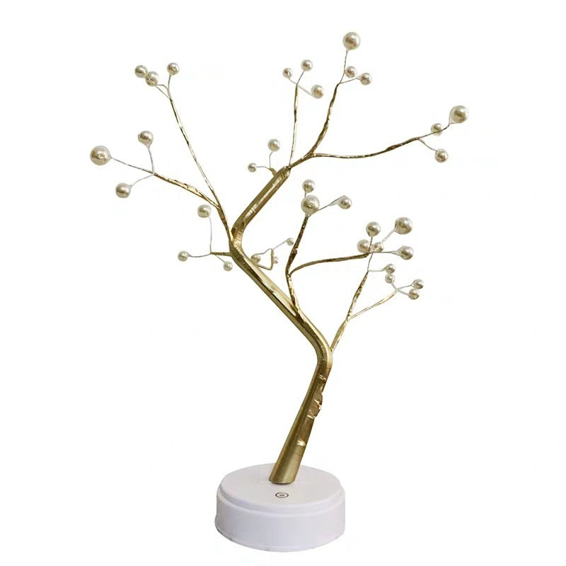 LED Fairy Copper Tree – Aesthetic Bedroom Light