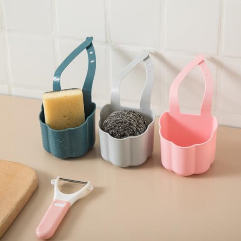 Cute Faucet Sink Hanging Organizer