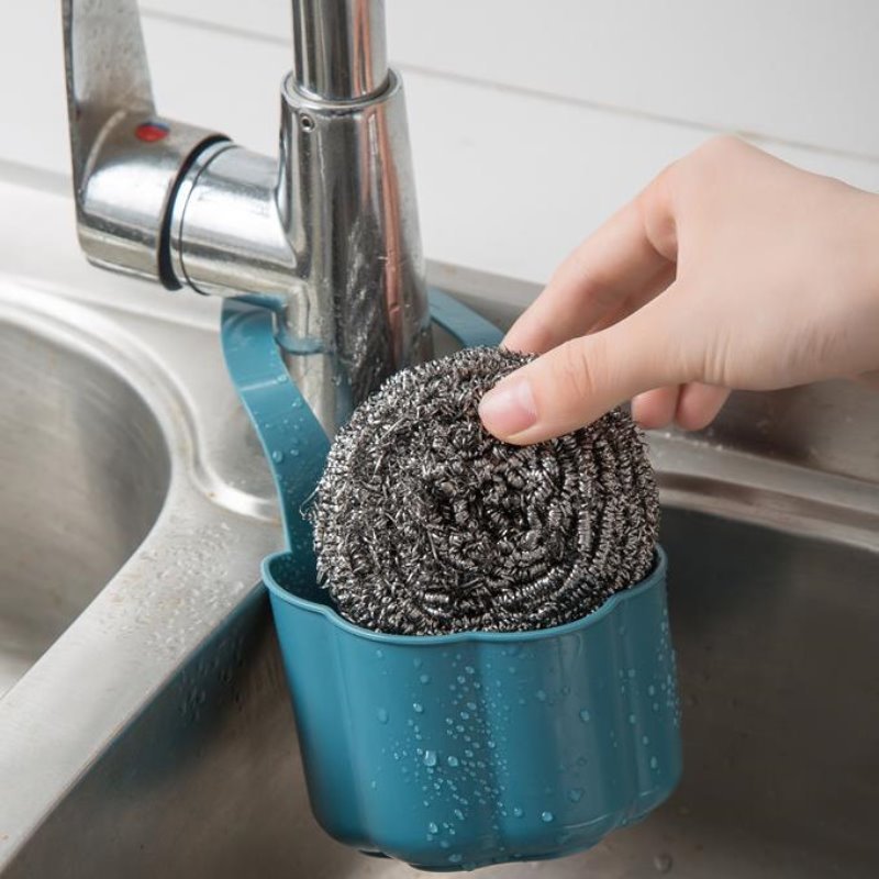 Cute Faucet Sink Hanging Organizer