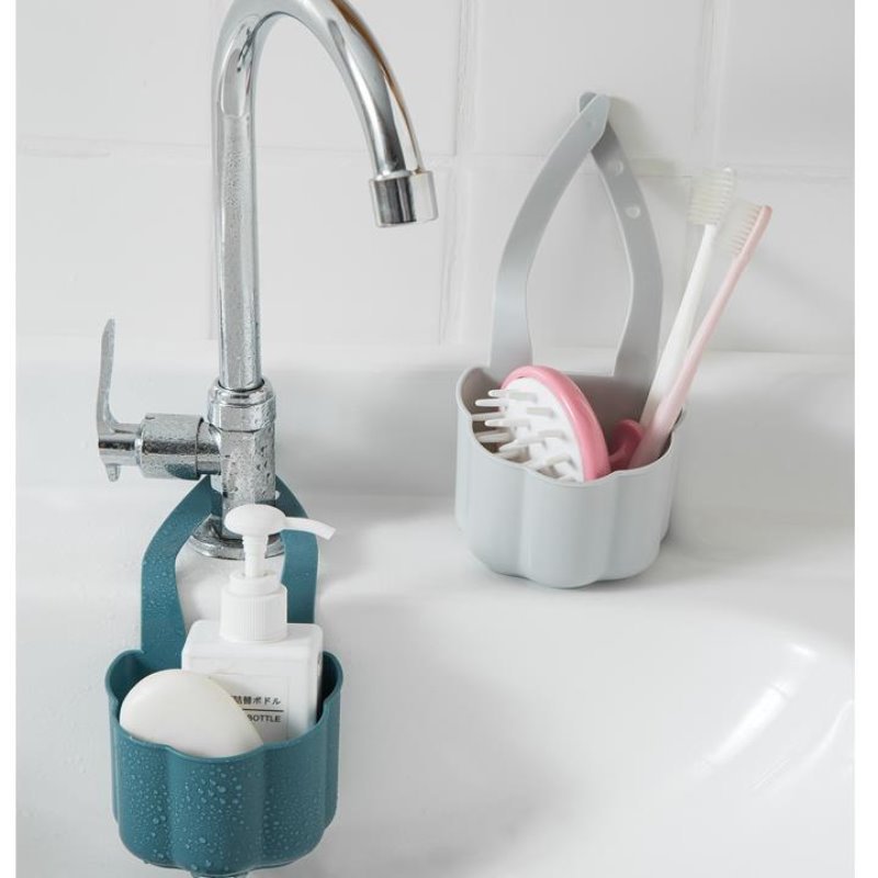 Cute Faucet Sink Hanging Organizer