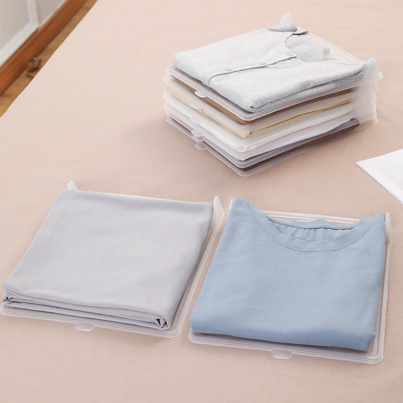 Wardrobe Clothes Organizer Tray – Stack & Sort with Ease