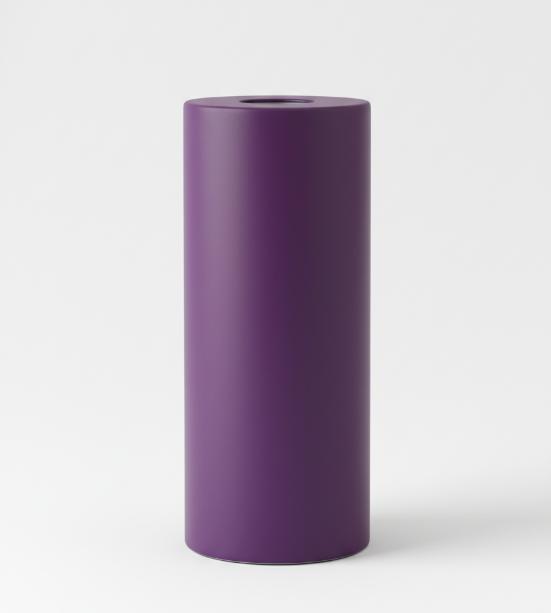 Purple Cylinder Table Light - Purple