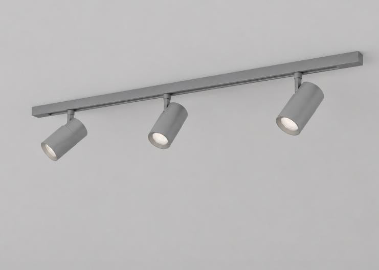 Gray Track Ceiling Light - Gray