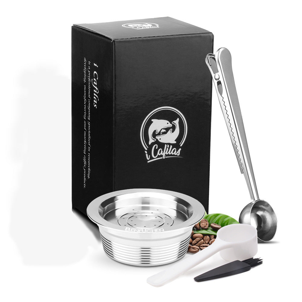 Reusable Stainless Steel Coffee Capsule