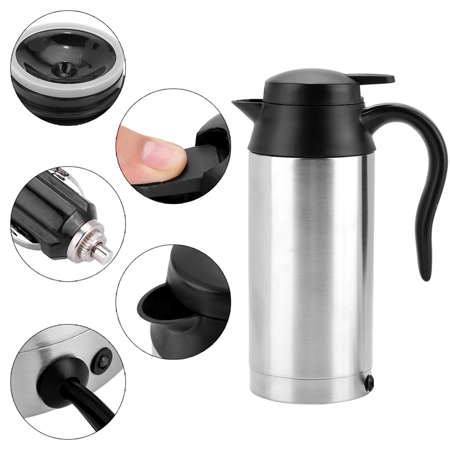 24V Portable Car & Truck Travel Kettle