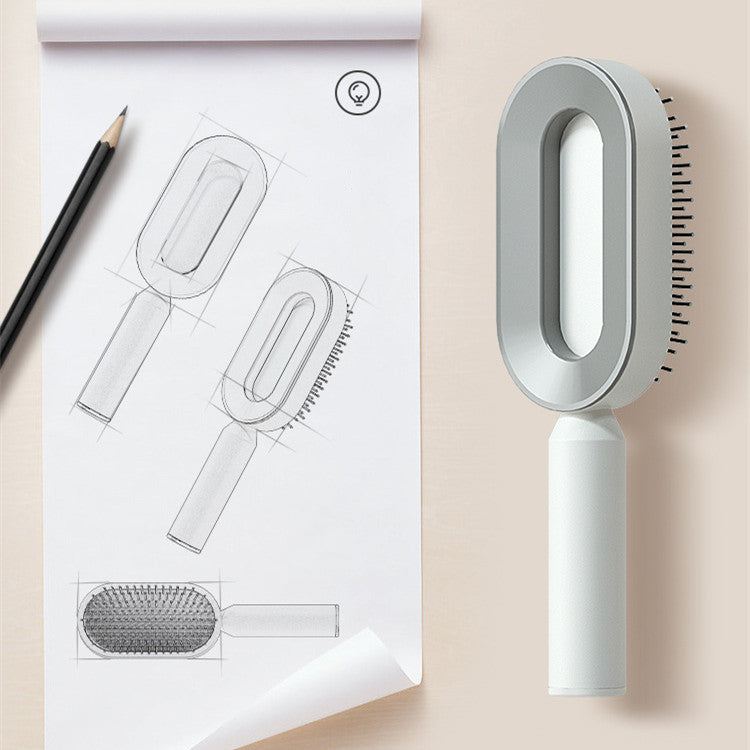 Self Cleaning Hair Brush - Scalp Massager