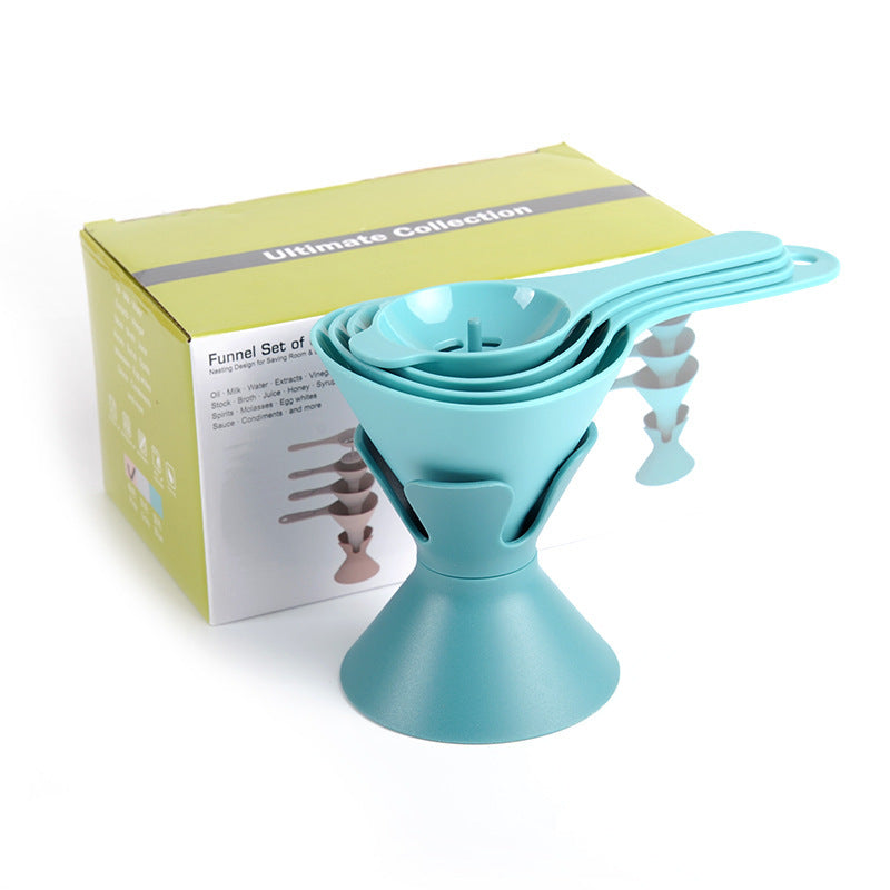 6-in-1 Funnel Set – No-Mess Kitchen Essential
