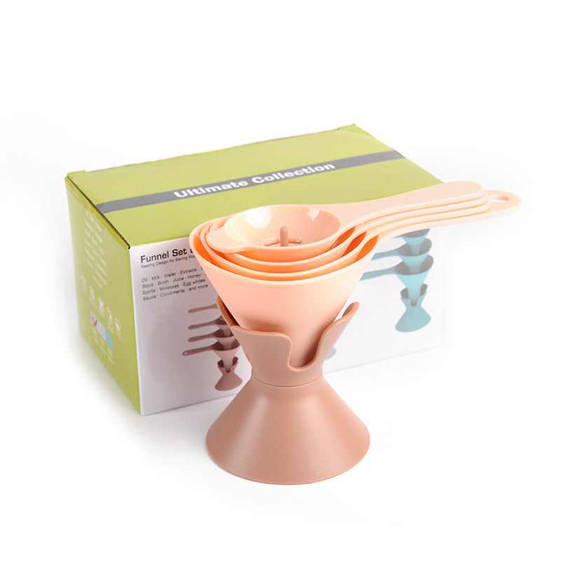 6-in-1 Funnel Set – No-Mess Kitchen Essential