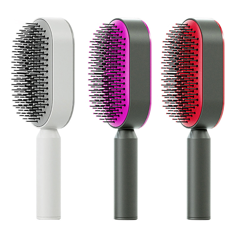 Self Cleaning Hair Brush - Scalp Massager