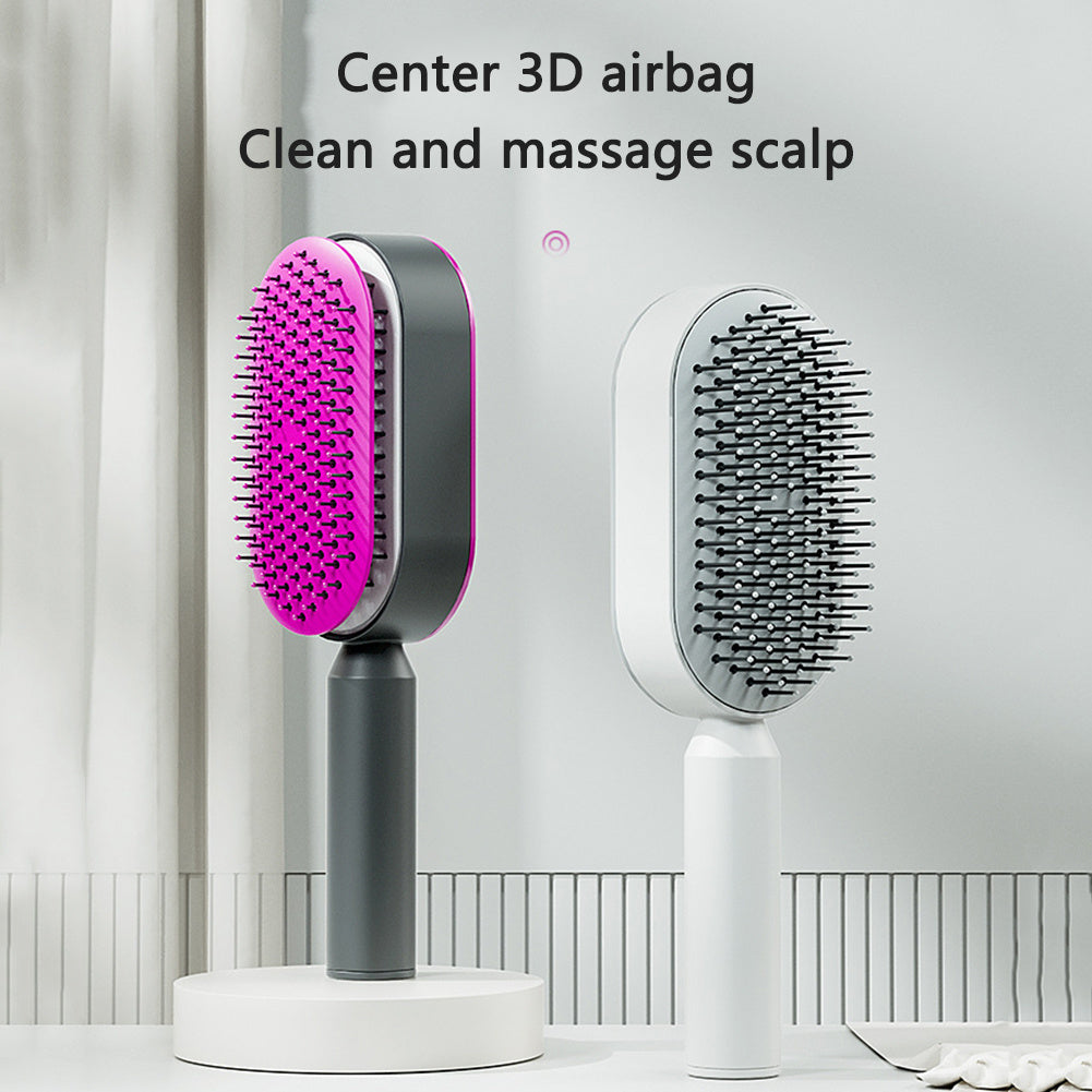 Self Cleaning Hair Brush - Scalp Massager