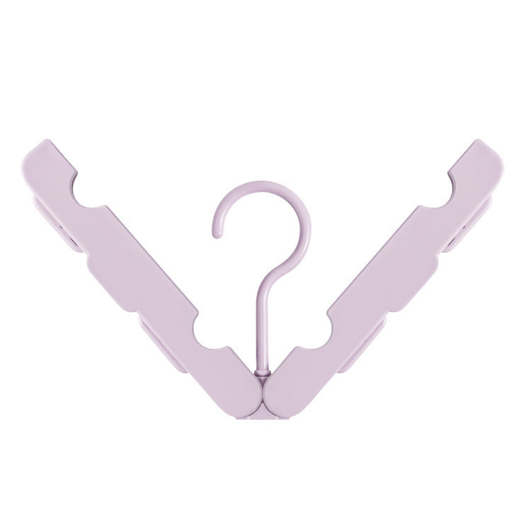 Foldable Travel Hanger – Portable, Space-Saving Clothes Organizer