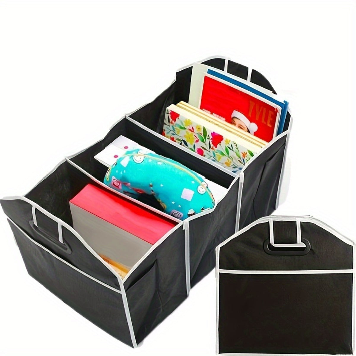 Multi-Pocket Car Trunk Organizer