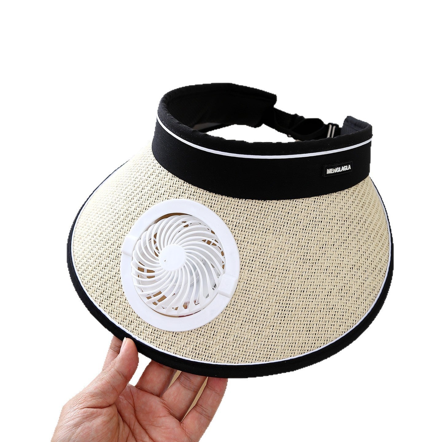 USB Charging Sunshade Cap with Built-in Fan