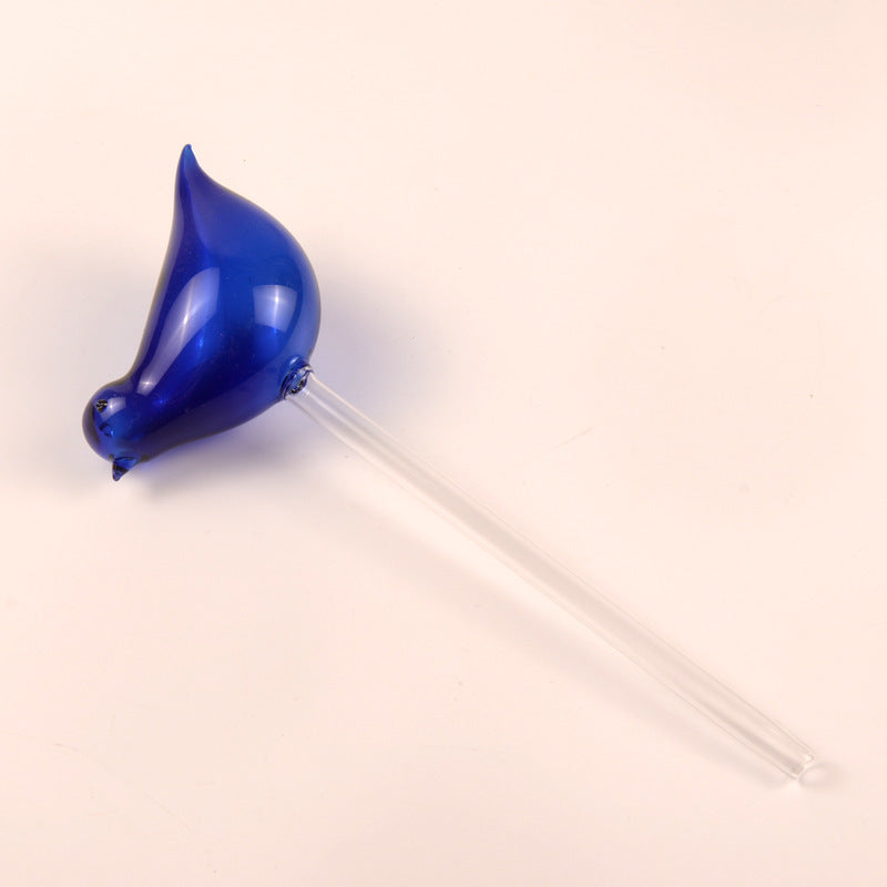 Glass Automatic Self Watering Bird.