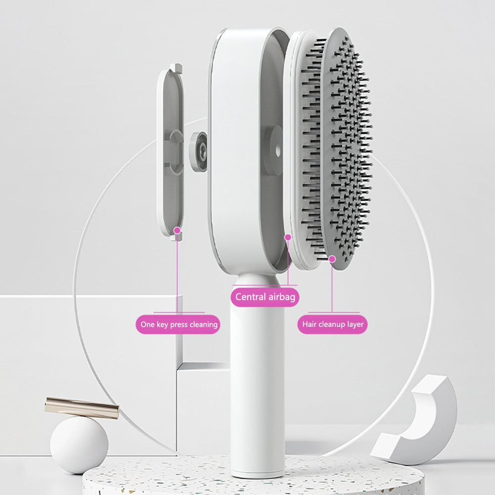 Self Cleaning Hair Brush - Scalp Massager