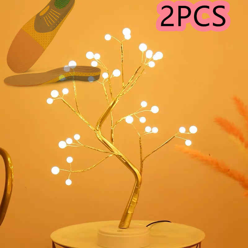 LED Fairy Copper Tree – Aesthetic Bedroom Light