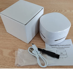 Mini Portable Vacuum Cleaner – USB & Battery Powered